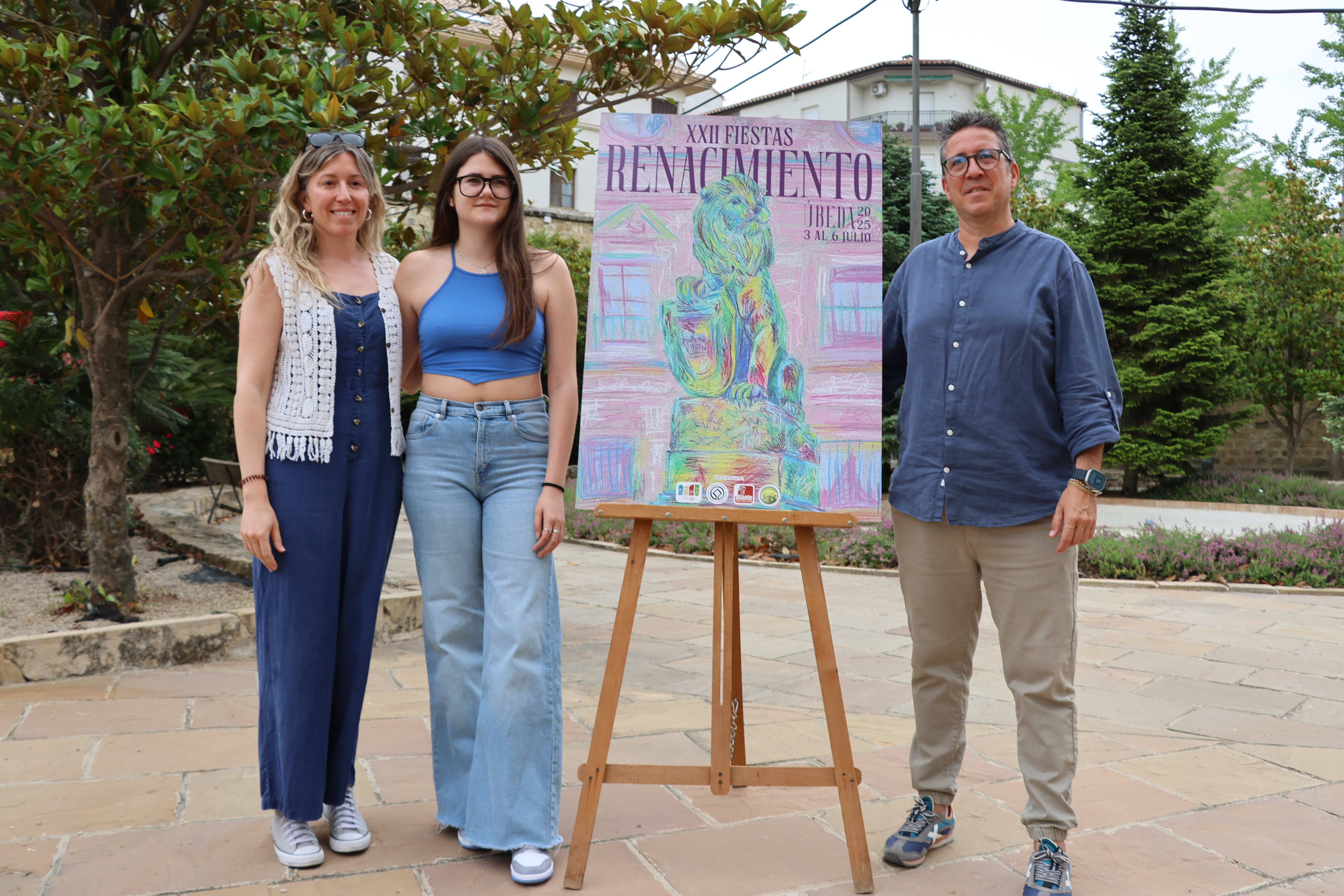 Cartel de las Fiestas del Renacimiento en Úbeda.