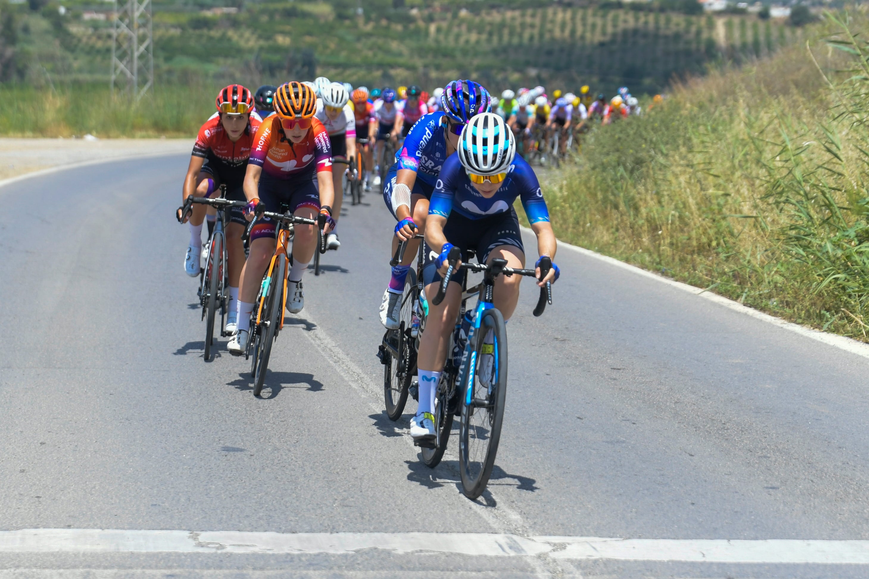 VUELTA ANDALUCIA ELITE WOMEN 4ª Pizarra - Mijas Andalucía, España. Foto Jesus Jimenez Photographerssports