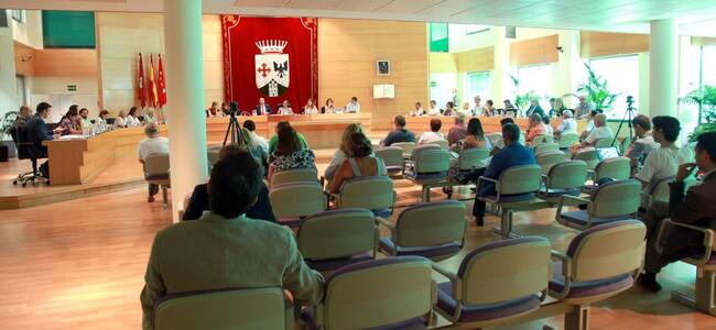 Pleno municipal de Alcobendas
