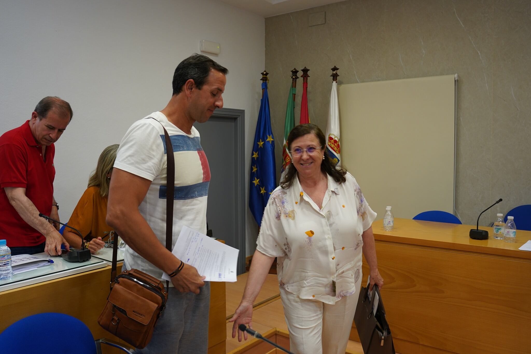 Último pleno de María Fernanda Sánchez como alcaldesa