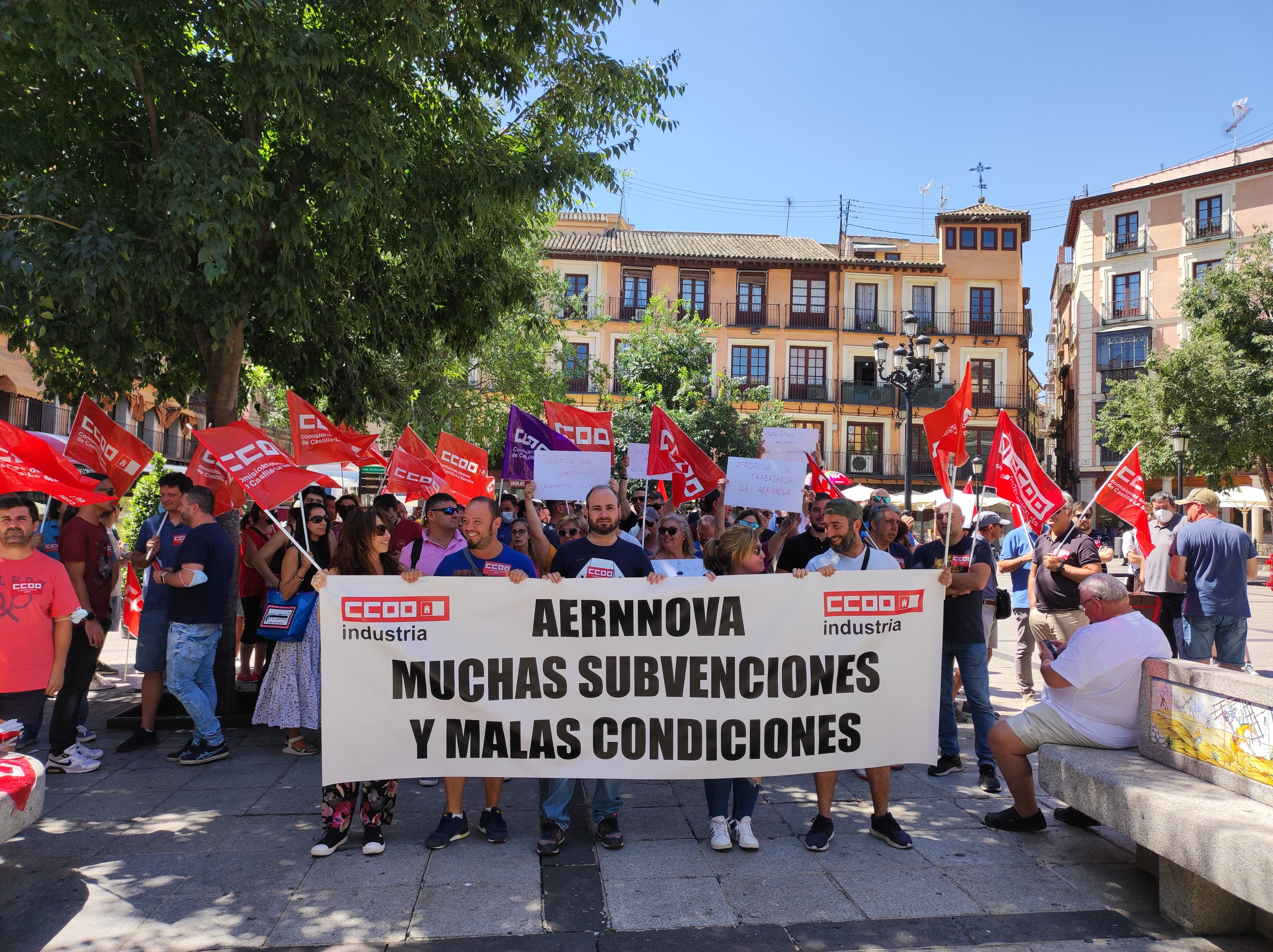 Desde el Comité de a empresa en Illescas se quejan de que llevan varios años con las peores condiciones de todo el grupo Aernnova