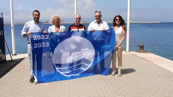 Entrega de la Bandera Azul