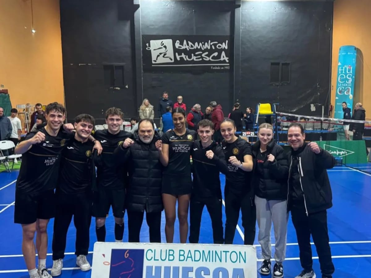 El Bádminton Huesca la Magia viaja a Cartagena a sellar la permanencia en la División de Honor