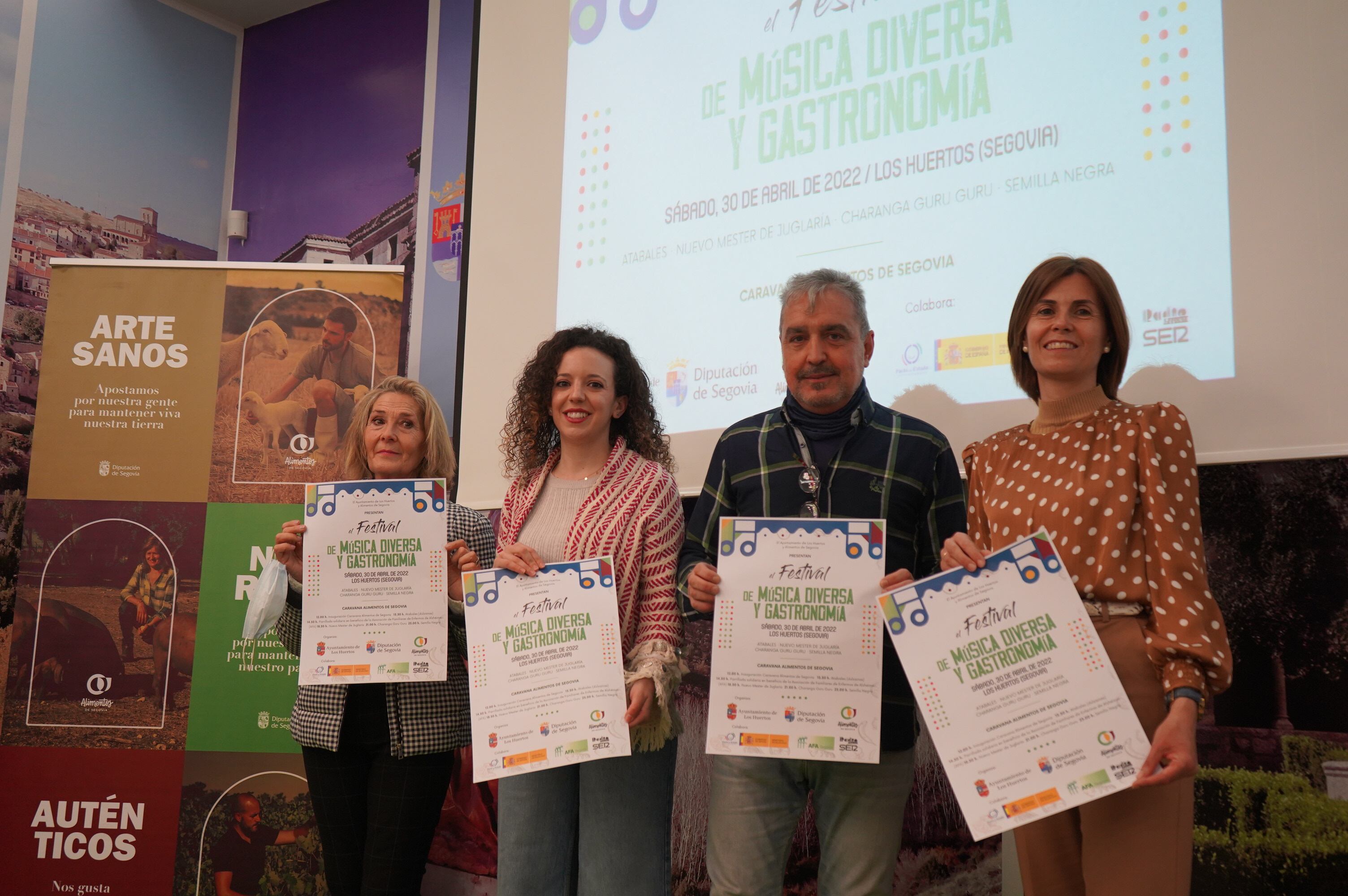 Presentación Feria Alimentos Los Huertos