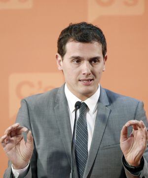 Albert Rivera, presidente de Ciudadanos