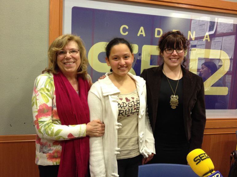 Rafaela Gómez, Beatriz Vera y Elena Ballesteros