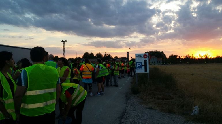 Decenas de personas han participado en esta IV Marcha