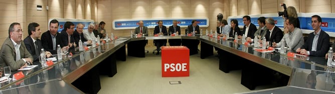 Rodríguez Zapatero se reúne con los líderes autonómicos del PSOE