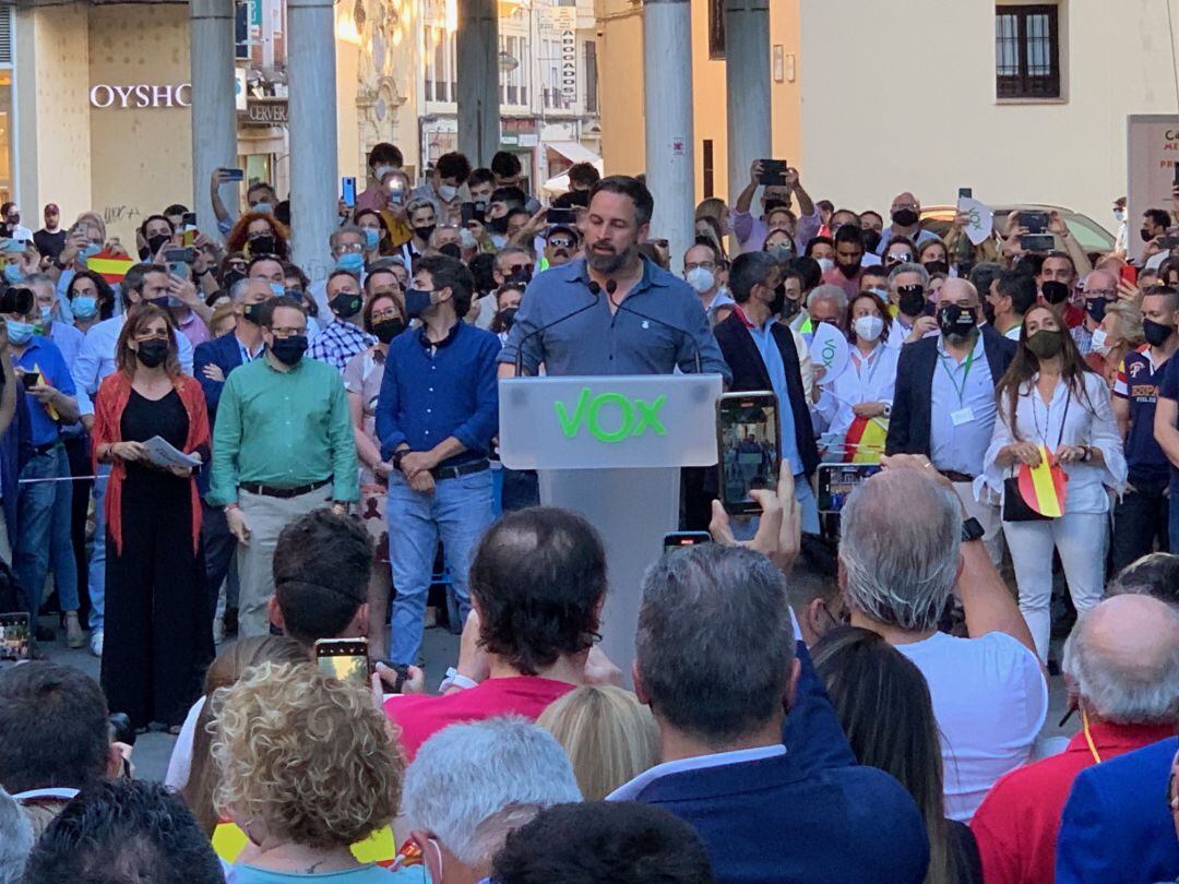 Santiago Abascal, en su discurso en Córdoba