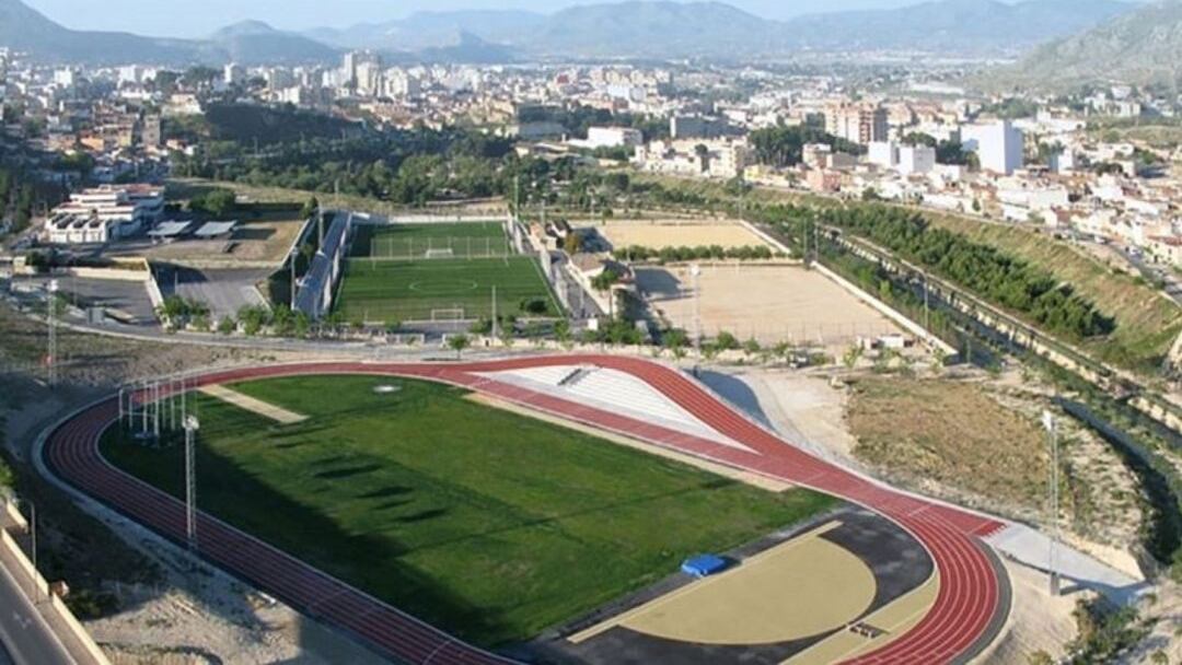 Pista de atletismo de Elda en una imagen de archivo