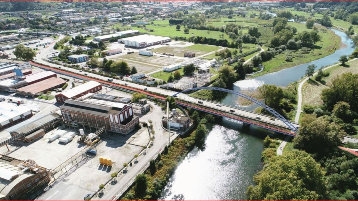 Una pasarela peatonal y ciclista sobre el río Saja-Besaya unirá Torrelavega y Santillana del Mar