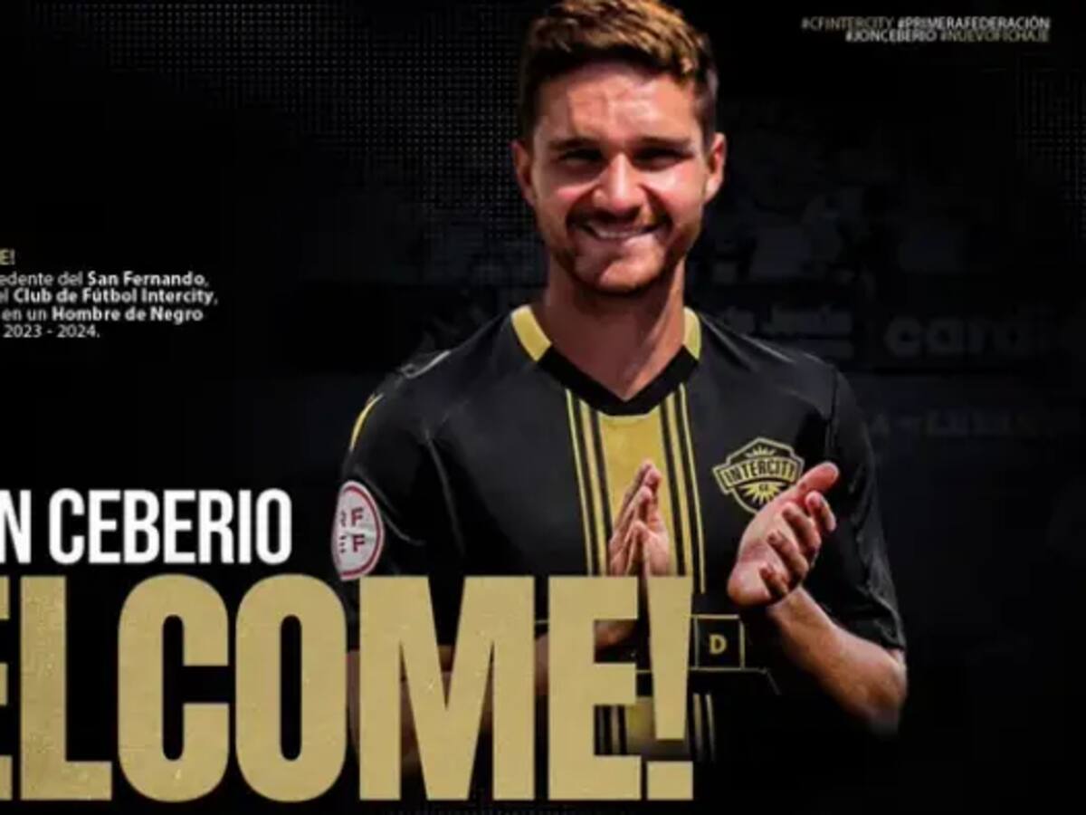 El Intercity ficha a Jon Ceberio como centrocampista