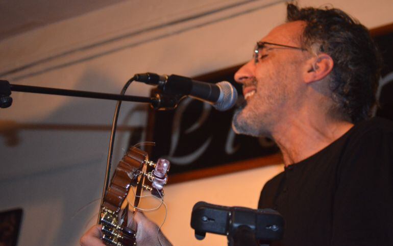 Rafa Sánchez, en una de sus actuaciones en Libertad 8. 