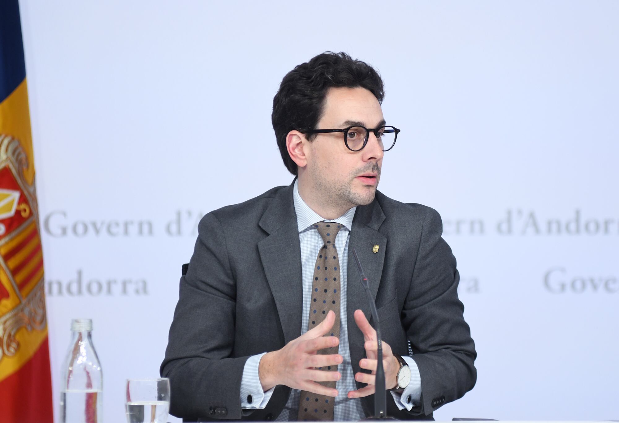 El ministre Portaveu, Guillem Casal, afirma que caldrà valorar si és possible atendre una possible demanda d'ajuts per part del Consell Econòmic i Social del Pas