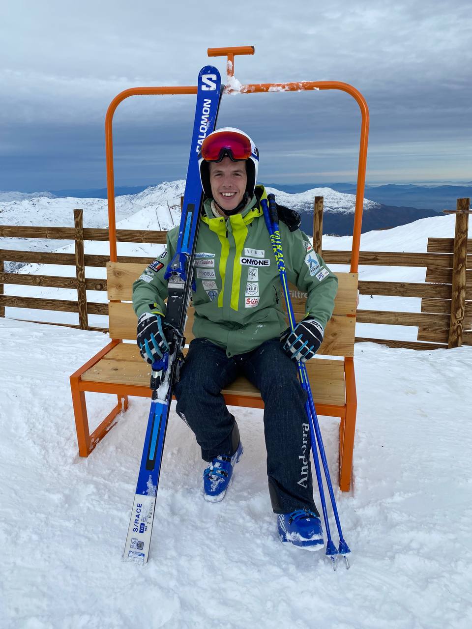 Roger Puig, a Corralco.