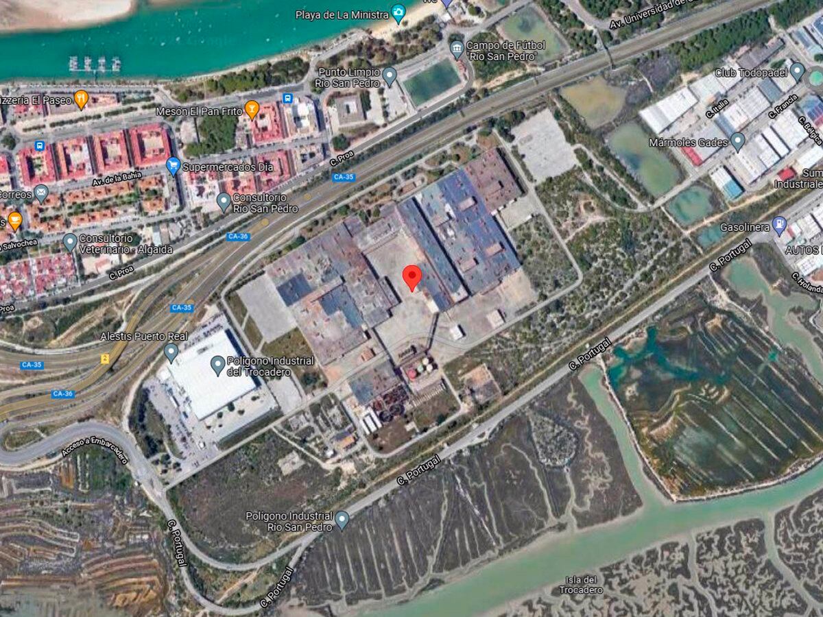 Los antiguos terrenos de la factoría de Delphi. Foto Europa Press.