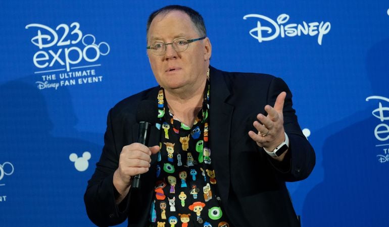 El jefe creativo de Pixar y Walt Disney Animation Studios, John Lasseter.