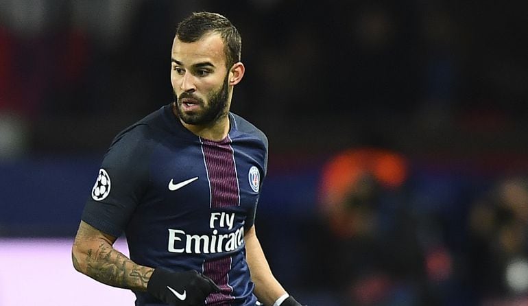 Jesé Rodriguez durante un partido contra el Basilea.