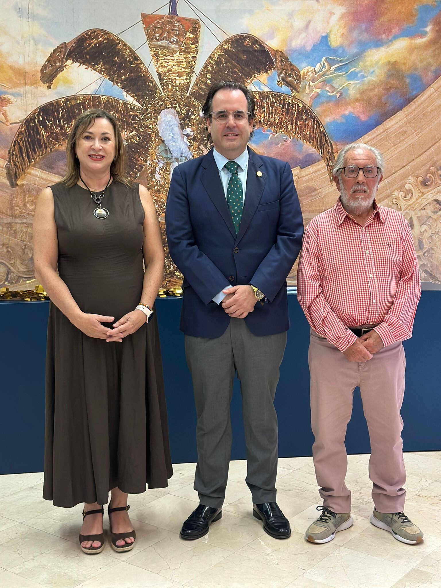 Cristina Medina, Álvaro Ántón y José Soto