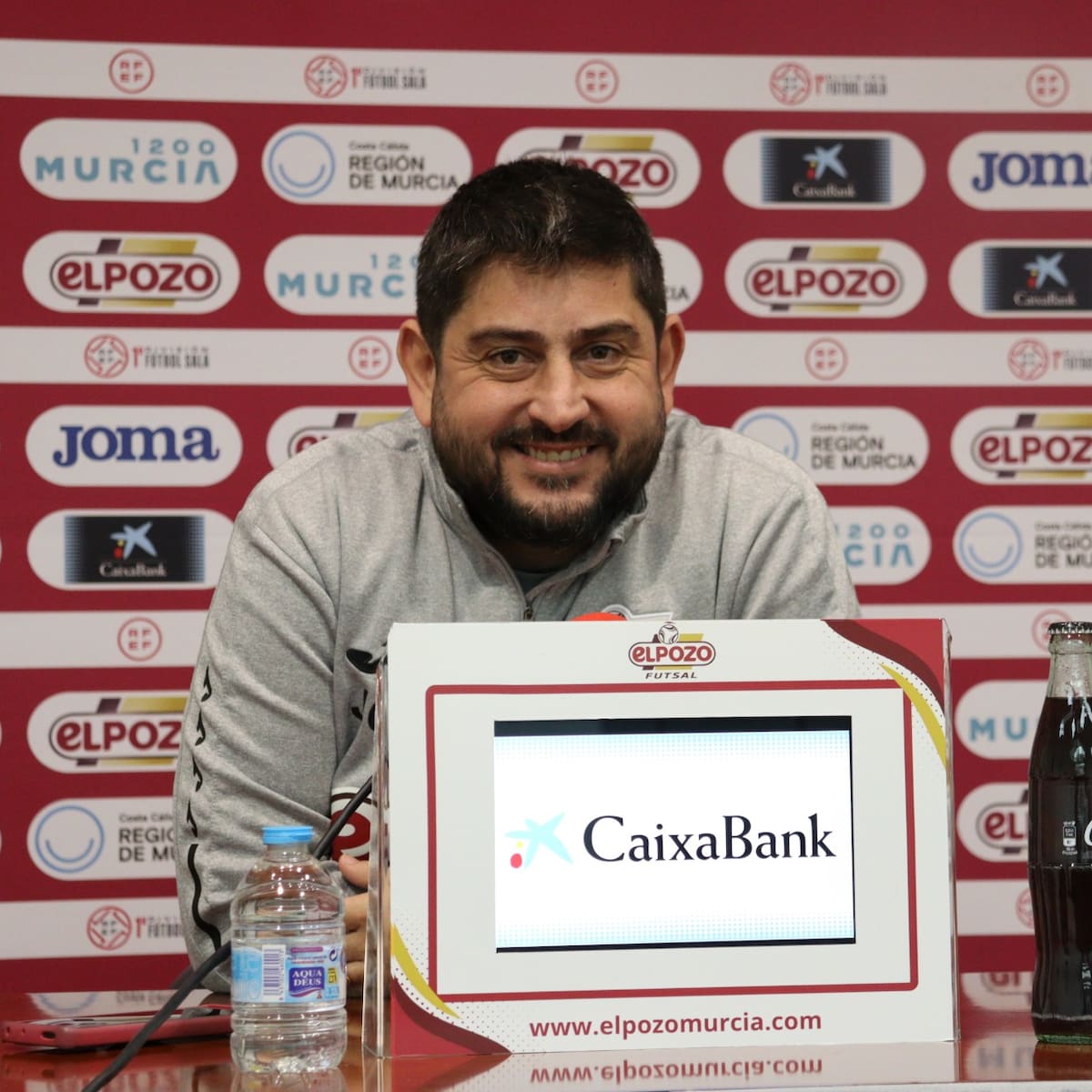 Josan González: "Estoy muy satisfecho con los jugadores de ElPozo Murcia"