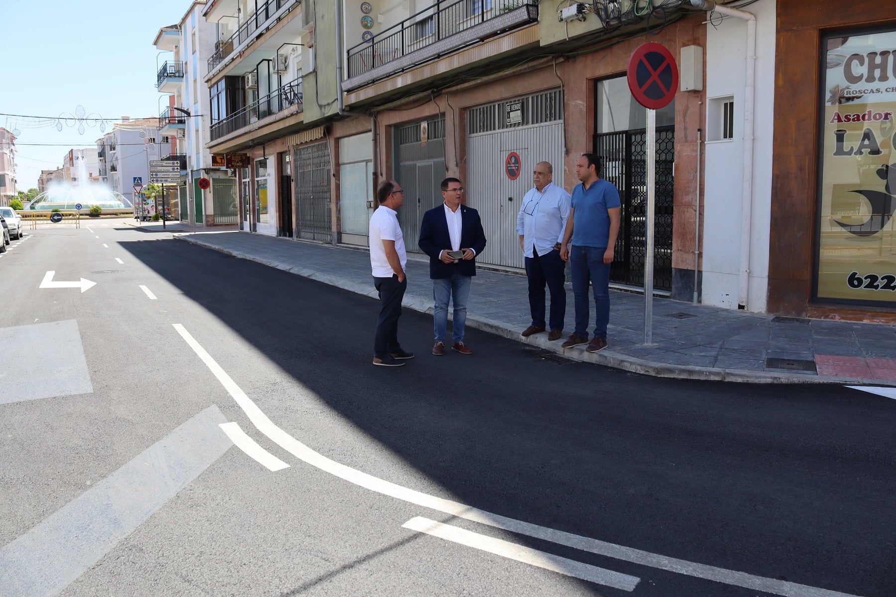 Finalización de las obras de renovación integral de las calles Mesones y Miguel Estepa.