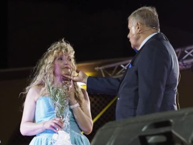 Otro de los momentos en los que Juani Díaz y Paolo Borgognone interpretaban un dueto