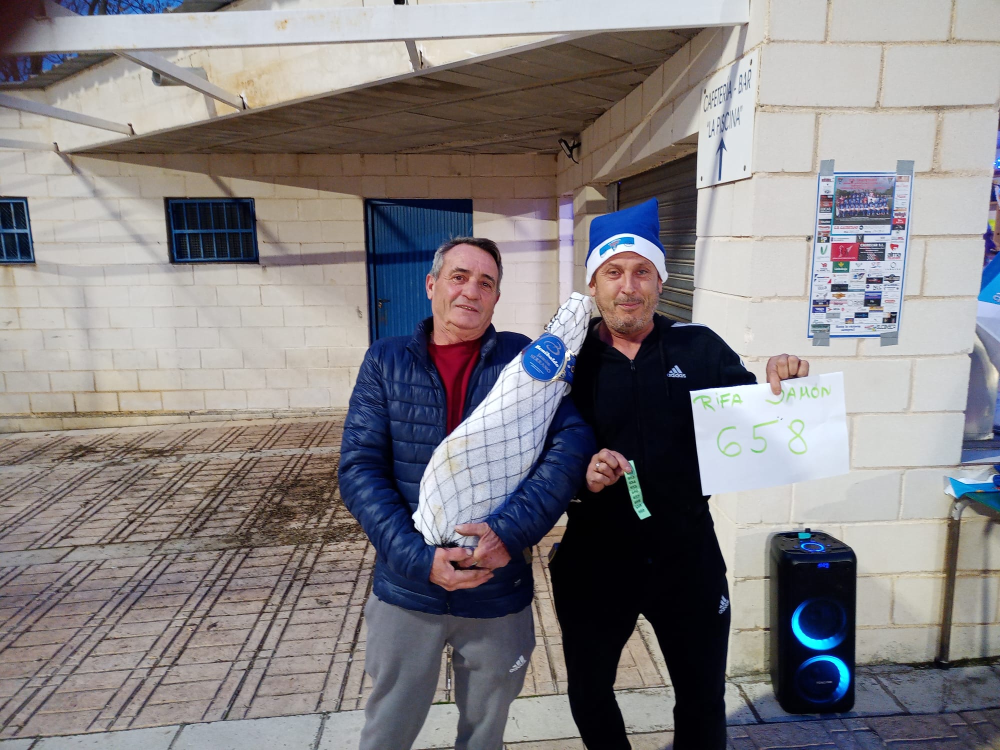 Los ganadores del jamón