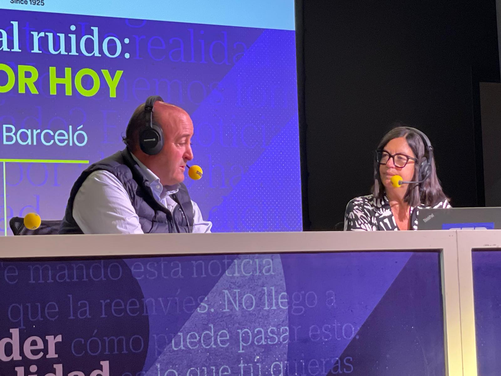 Hoy por Hoy, con Àngeles Barceló, se ha emitido desde Calahorra con motivo del centenario de la Denominación de Origen Calificada (DOCa) Rioja.