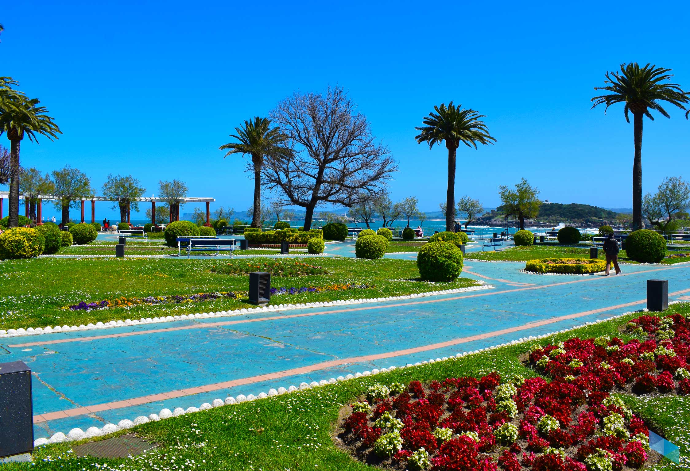 Jardines de Piquio en Santander