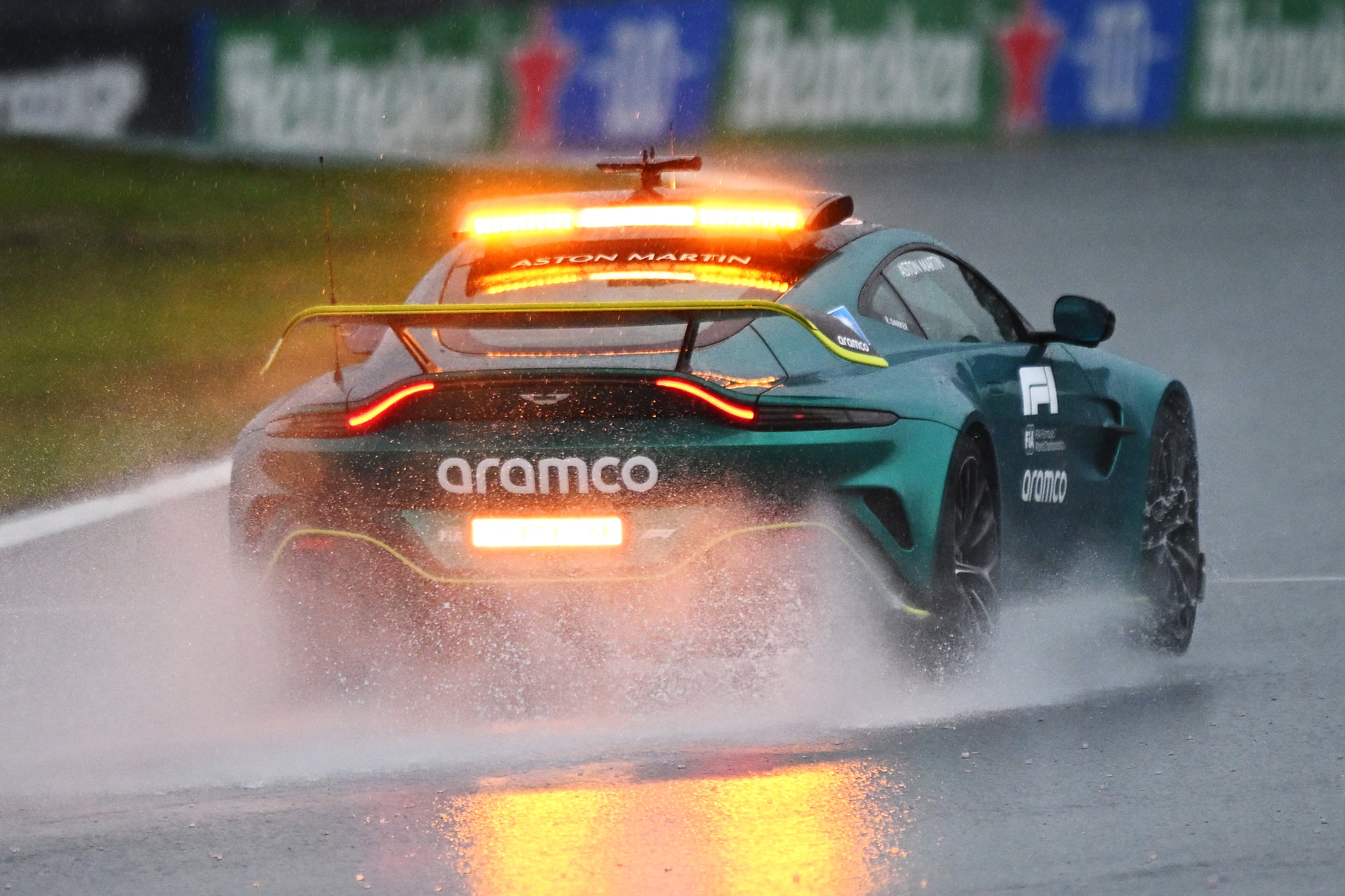 &#039;Safety-Car&#039; en la previa de la clasificación del GP de Brasil