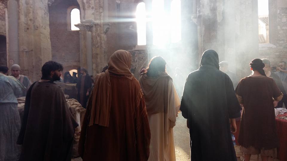Rodaje en Cartagena de 'Jesús de Nazaret' en el año 2016