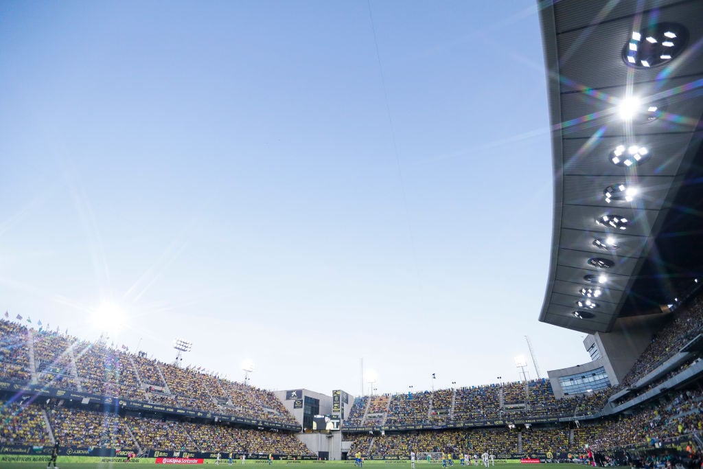 Estadio Nuevo Mirandilla, donde el Athletic disputa este domingo su partido ante el Cádiz