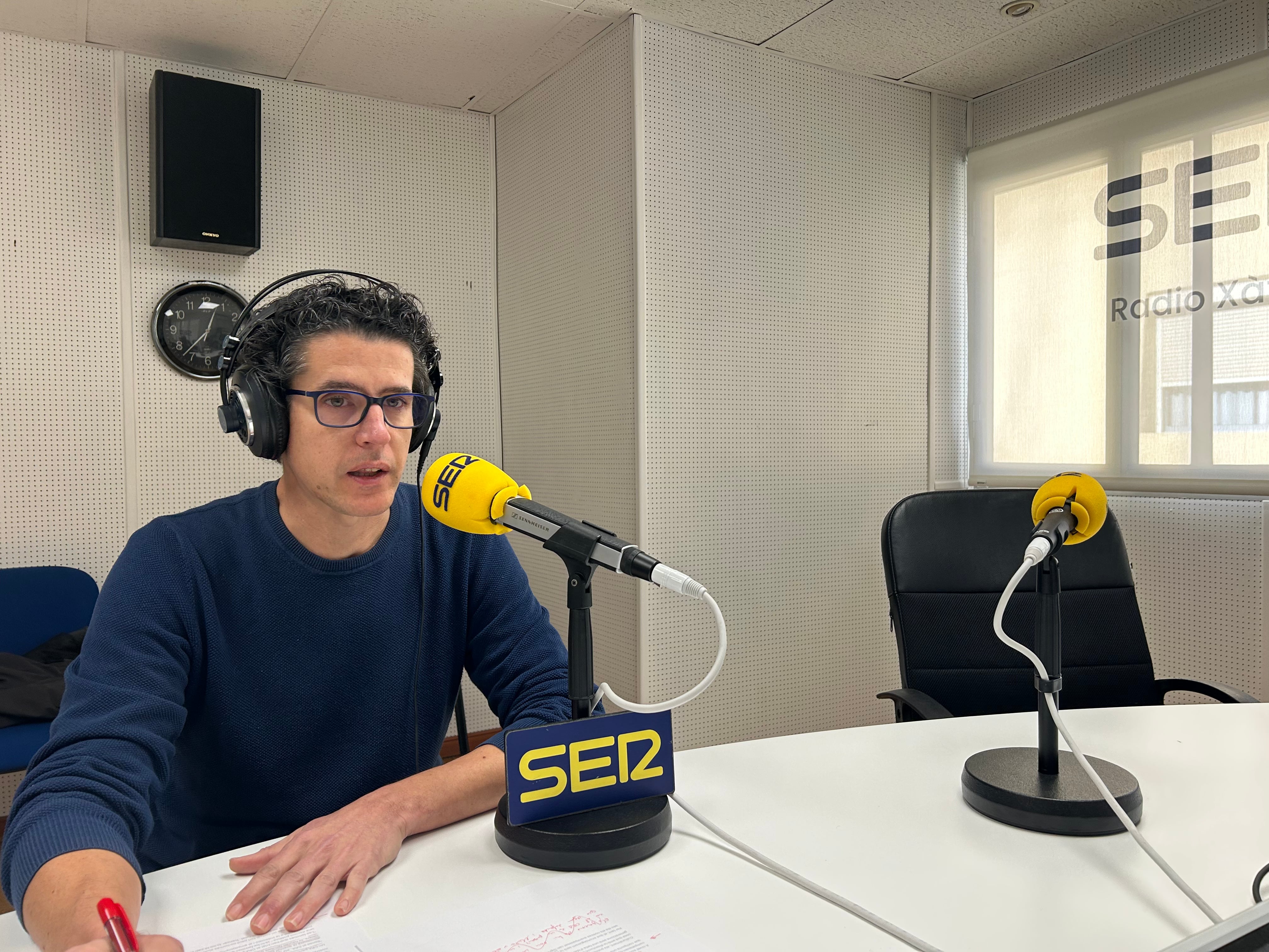 Gaspar Benito, en Radio Xàtiva Cadena SER