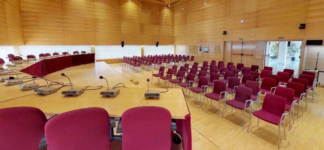 Salón de plenos del ayuntamiento de Tres Cantos