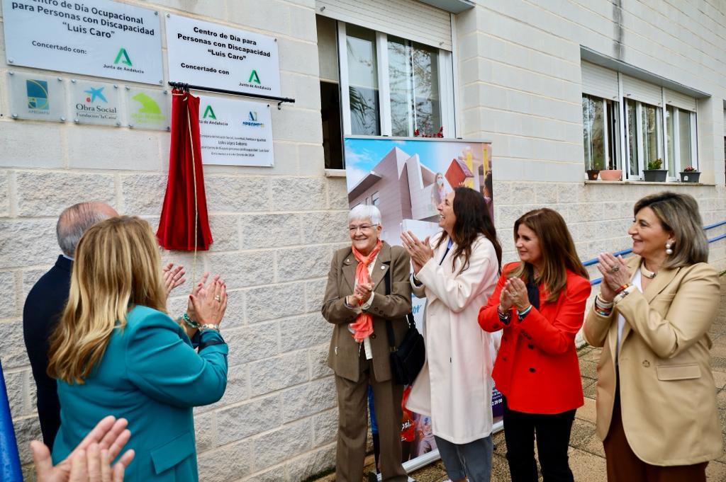 Inauguración nuevo centro de día de Aprompsi en Linares.