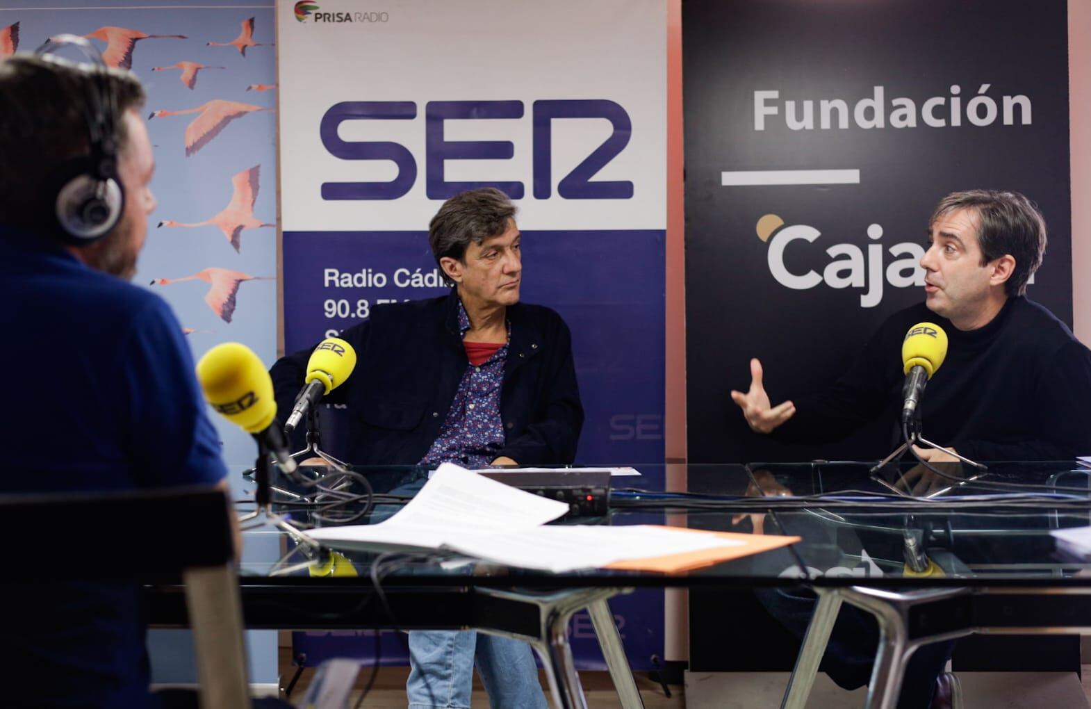 Manuel Ferrand y Carlos Domínguez-Nieto, en el programa especial con motivo del Festival de Música Española de Cádiz