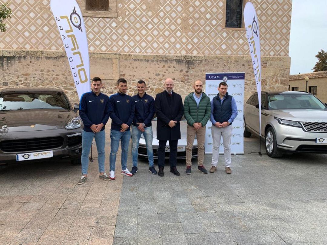 El UCAM Murcia CF presenta a su nuevo patrocinador