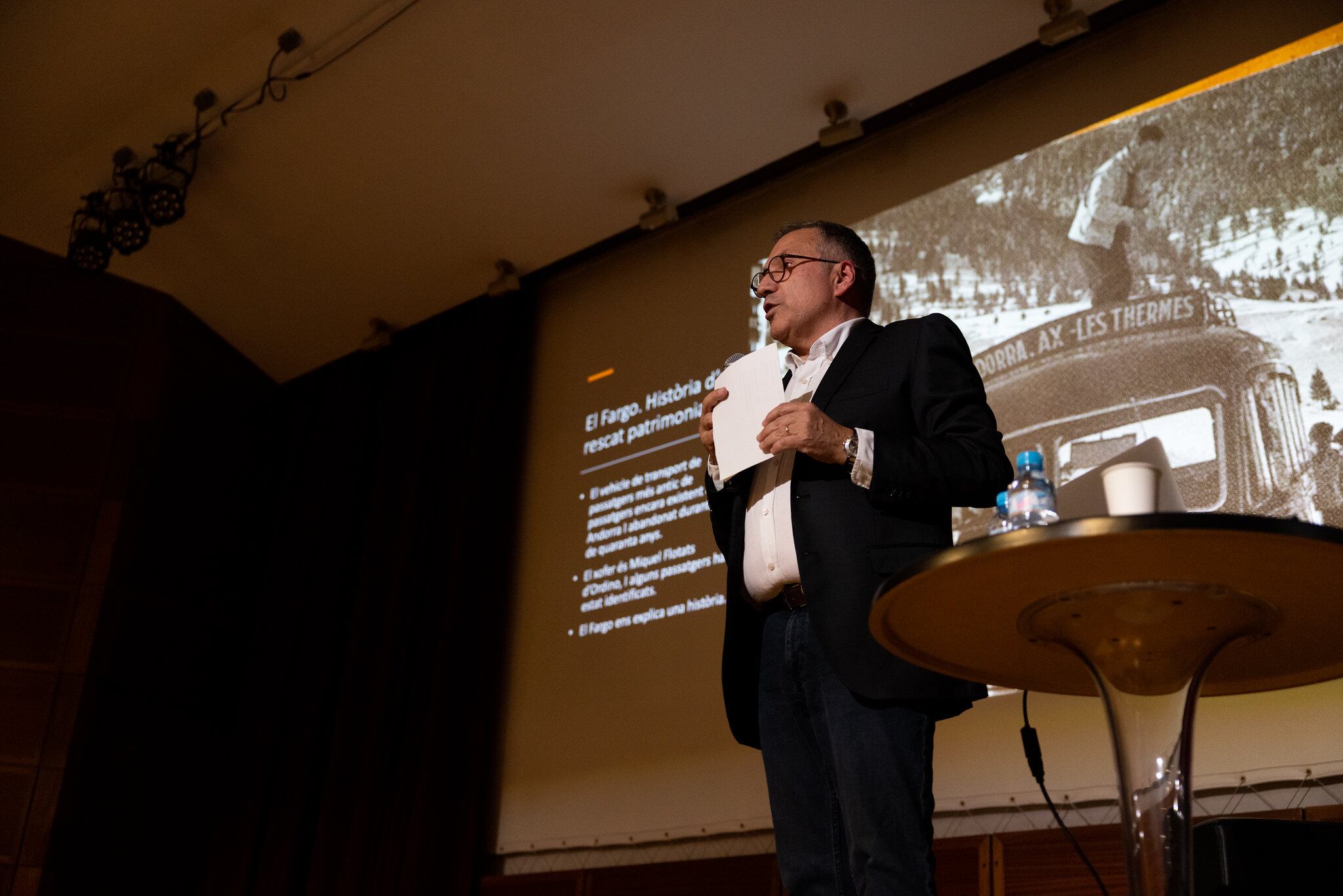 El conseller de Vida Cultural d&#039;Escaldes, Valentí Closa.