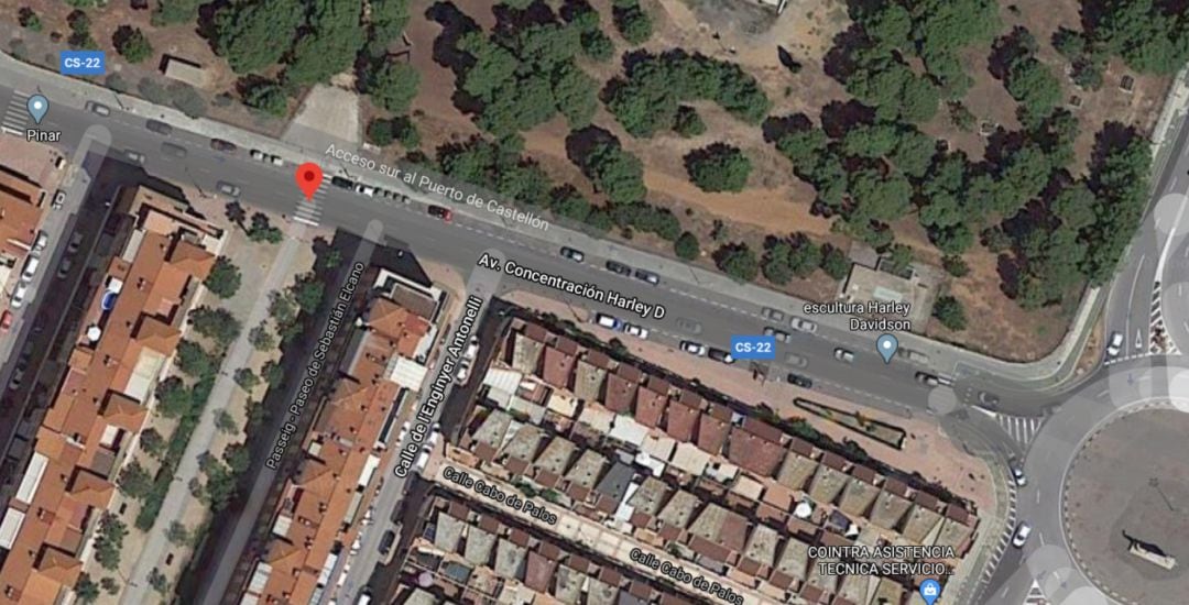 Imagen de la Avenida Concentración Harley Davidson