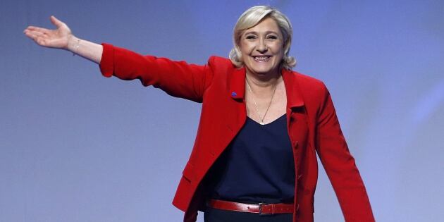 La candidata Marine Le Pen.