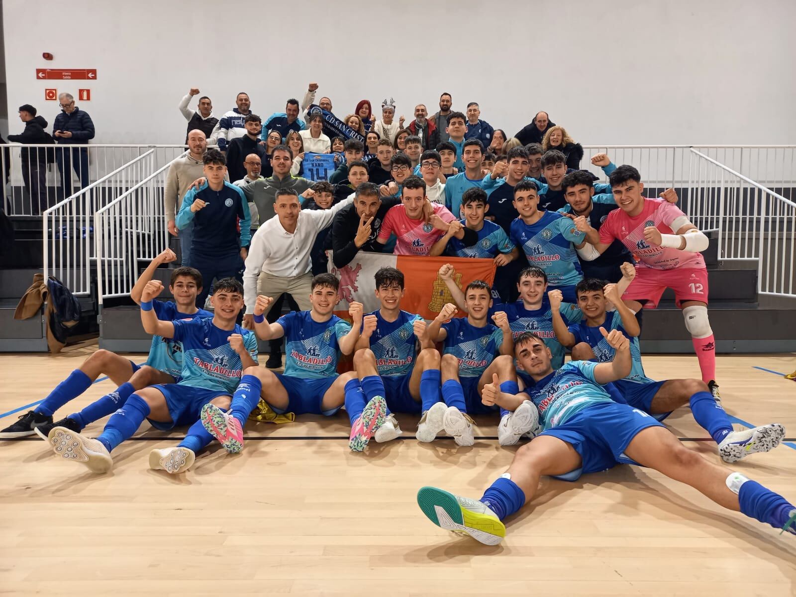 El CD San Cristóbal acaba el año invicto en la División de Honor juvenil
