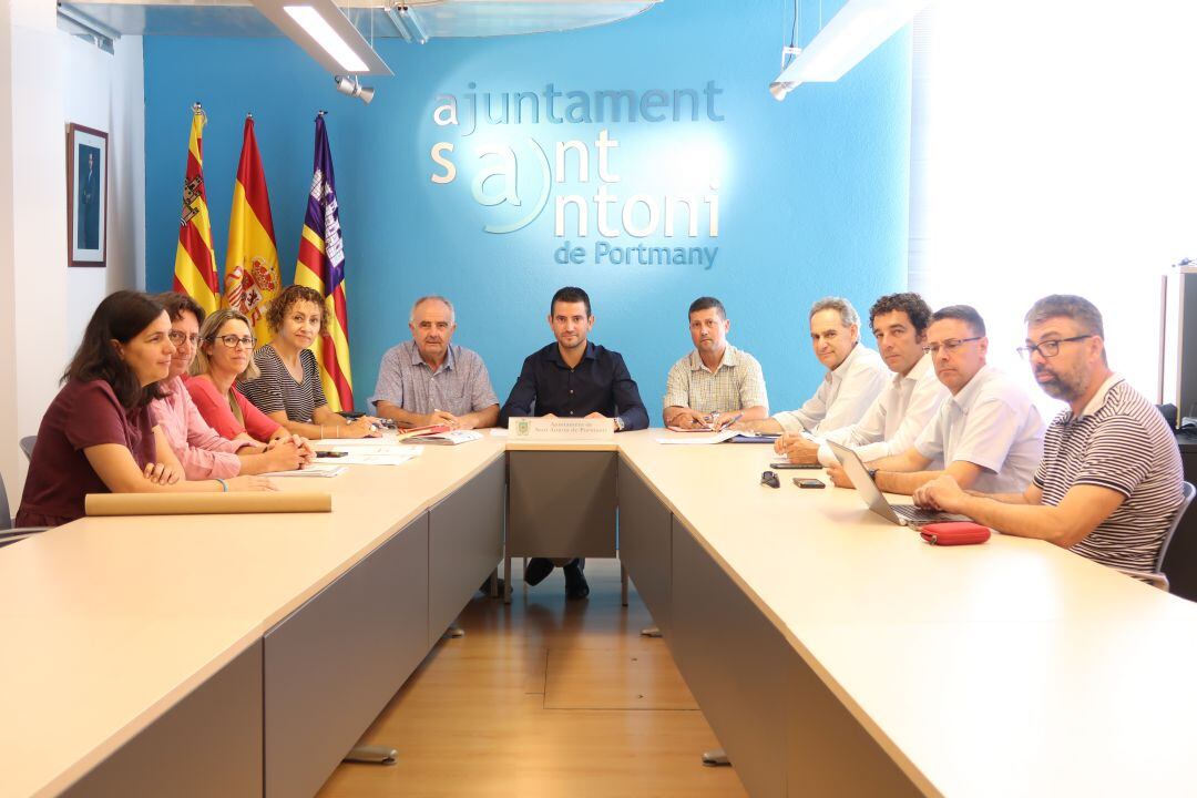 Un momento durante la reunión