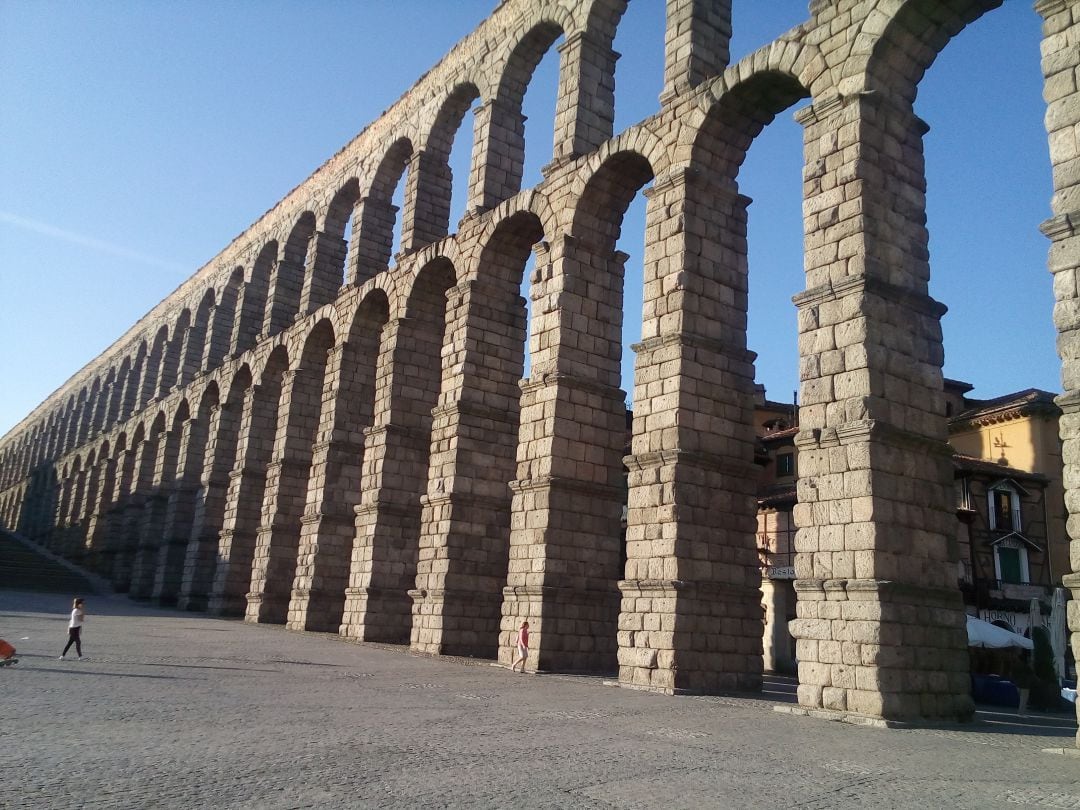 Panorámica del Acueducto de Segovia