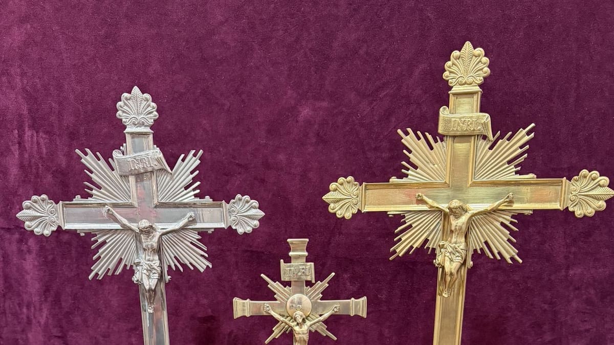 Jose Manuel Ruiz, vicepresidente de la Hermandad del Cristo de las Tres Caídas de Almagro: "Estamos muy contentos por haber recuperado estas piezas antiguas de gran valor para nuestra hermandad"