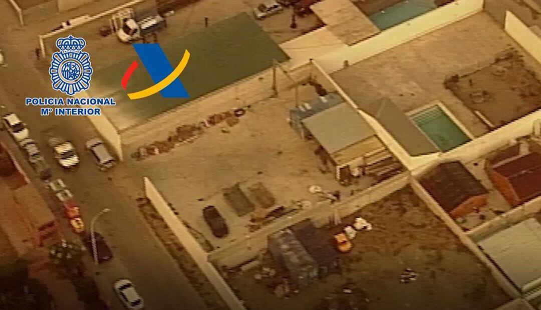 Un momento de la operación.