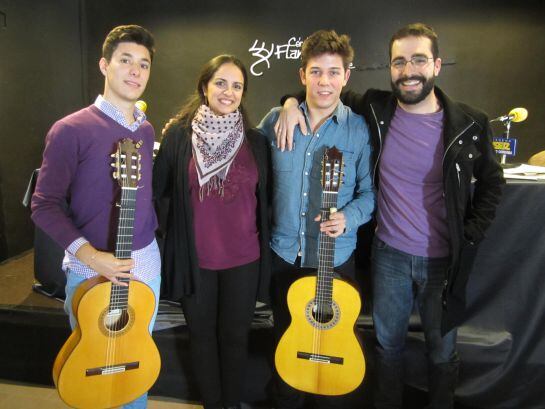 Alumnos y profesores del Conservatorio Profesional Músico Ziryab