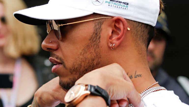 Lewis Hamilton, en el Gran Premio de Mónaco.