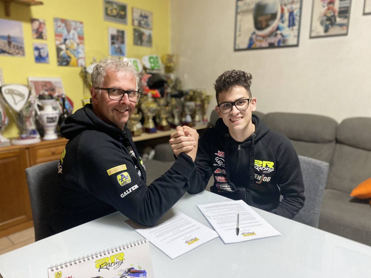 Víctor Rodríguez inicia su andadura en el Campeonato de Italia de Velocidad