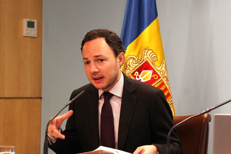 El ministre d'Afers Socials, Justícia i Interior, Xavier Espot.