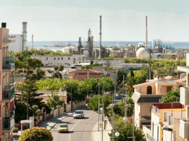 Vista general de La Canonja.